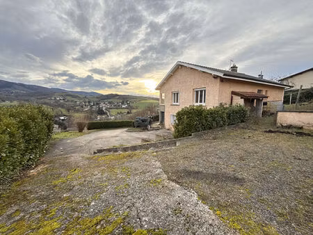 maison sur sous sol complet + terrain à batir