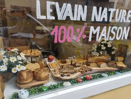 fonds de commerce boulangerie bio - biscuiterie à vendre saint laurent du var (06)