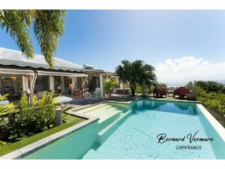 marie-galante - antilles - propriété d'exception - 8 pièces - 3 suites - 196m² - vue mer