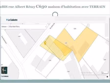 vente maison à parpeville (02240) : à vendre / 66m² parpeville