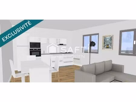 appartement de 87m2 rénové avec 3 chambres et 2 salles de bain