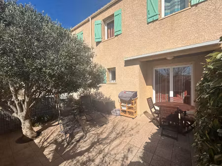 vente maison 3 pièces à saint pierre la mer (11560)  180 000 €