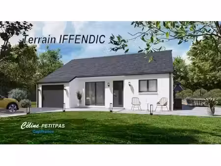 terrain à vendre iffendic 350m2 41 000€