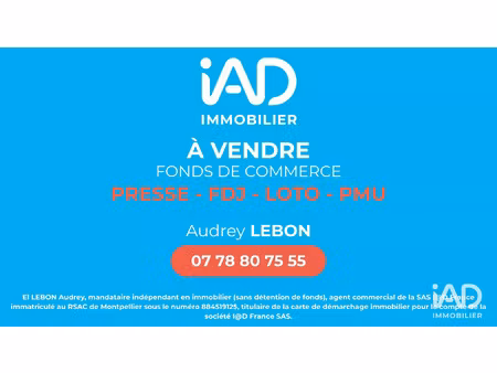 vente commerce 51 m² clermont-l’hérault (34800)