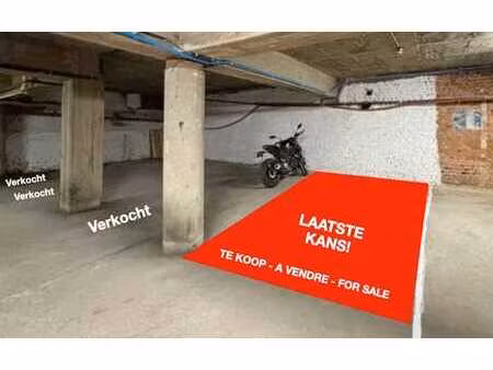 places de parking couvertes et souterraines