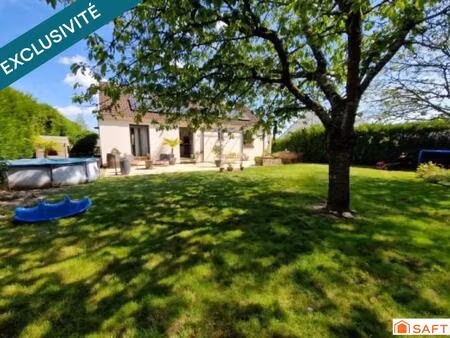 consommation énergértique trés basse - 4 à 5 chambres - sous-sol total - belle pièce de vi