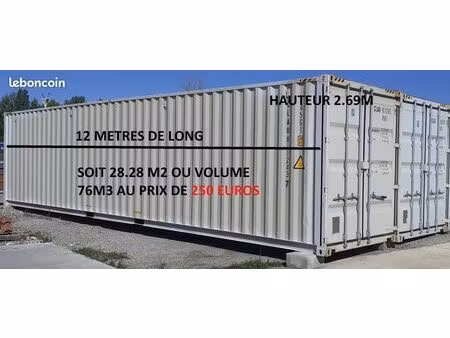 container conteneur 40 pieds box de stockage