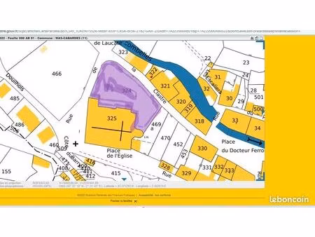 terrain de loisirs 740 m² cabanes puits électricité - mas-cabardès (11)