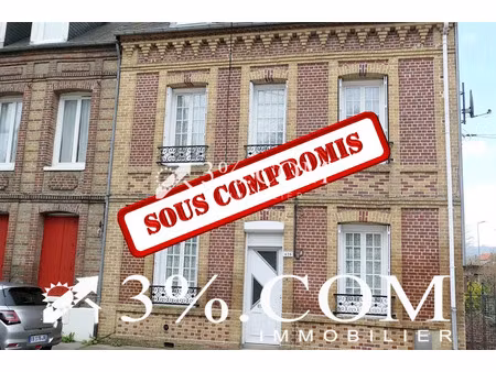 vente maison 5 pièces 113 m² à dieppe (76200)  186 000 €
