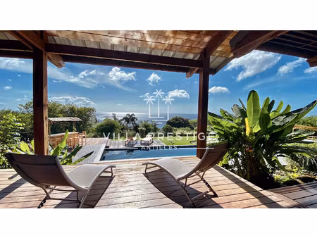 villa contemporaine vue mer - 4 chambres - piscine