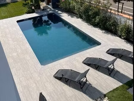 villa contemporaine rt2012 à puimisson – 156 m²  5 chambres et piscine