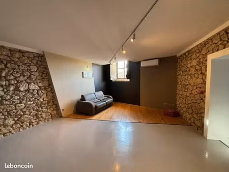 maison de ville t3/t4 et design avec garage et terrasse
