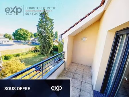 appartement moderne de 2 chambres à bessancourt + terrasse de 6