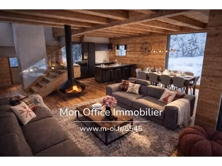 référence : 5545-mbe. - chalet haut de gamme t5 - proche des pistes