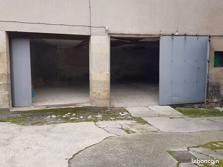 entrepôt/garage/espace stockage avec chape béton