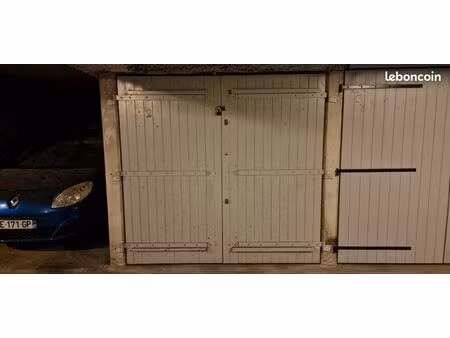 garage individuel fermé