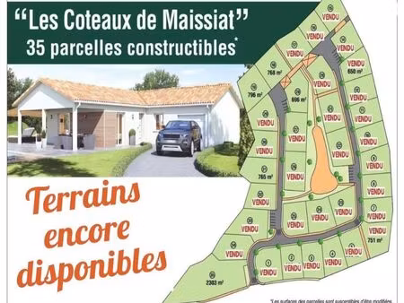 terrain 696 m² dortan