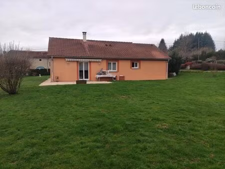 pavillon plain-pied terrain clôturé de 1300m² sans travaux