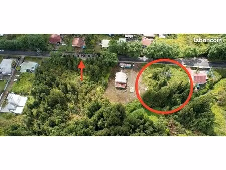 terrain constructible à vendre - plaine des palmistes  réunion