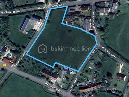 terrain 9 100 m² jussy le chaudrier