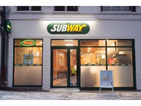 fonds de commerce de restauration rapide - rodez centre