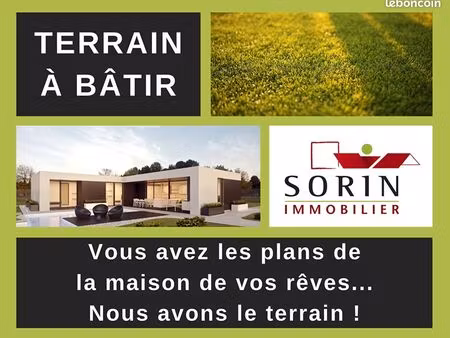 terrain 520 m² le lion d angers