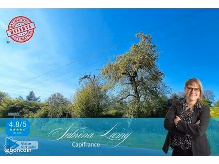 terrain 8 107 m² suizy le franc