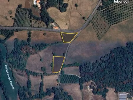 vends terrains agricoles