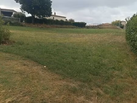 terrain constructible – 1 687 m² – viabilisé  prix négociable
