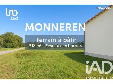 terrain 913 m² monneren