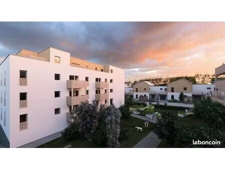 appartement - 3 pièces - les jardins - eco'city hou