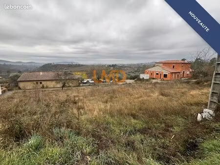 terrain 997 m² vinezac