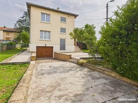 maison individuelle - 87 m² - 3 chambres - terrasse - jardin - garage