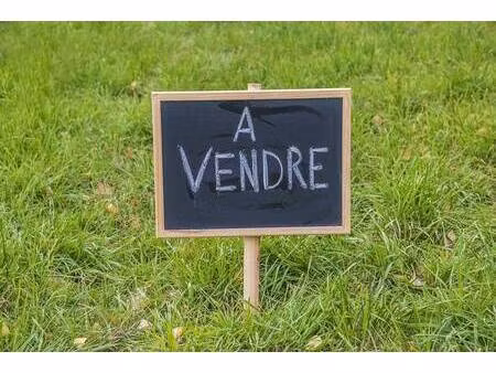 terrain constructible à vendre