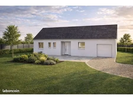 terrain + maison neuve