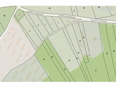 part de petite forêt a vendre à ferrette