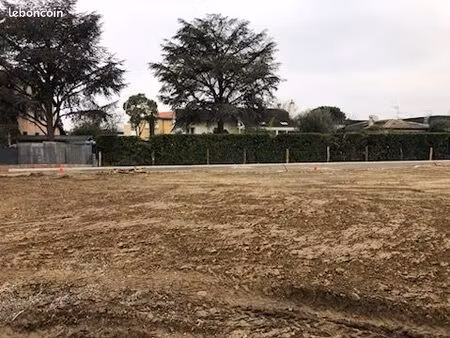 terrain constructible à blagnac (périphérie toulouse)