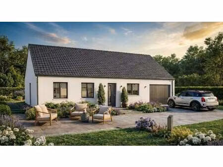 terrain avec maison neuve à vendre