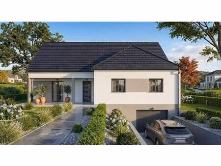 terrain avec maison neuve à vendre
