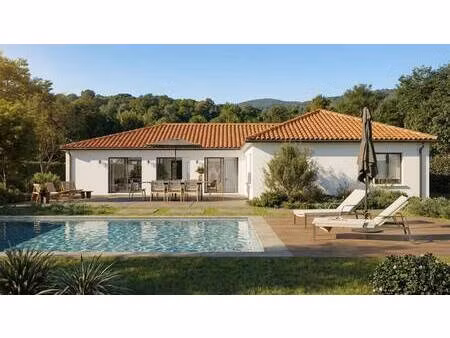 terrain avec maison neuve à vendre