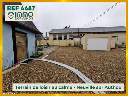 terrain 306 m² neuville-sur-authou