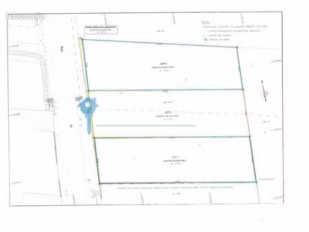 terrain 1944 m² dammarie