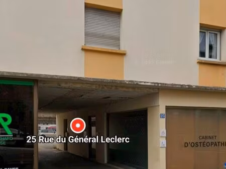 place de parking centre ville