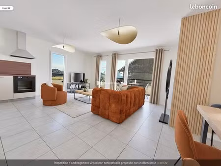 appartement 3 pièces 82 m²