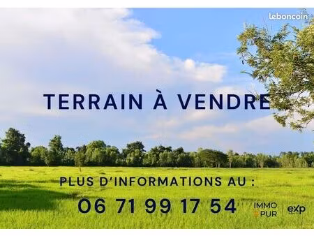 terrain 895 m² armoy