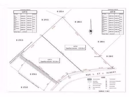 2 beaux terrains plats vues dégagées