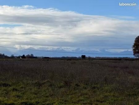 terrain 1 495 m² villenave pres bearn