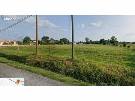 terrain à bâtir avec cu non viabilisé deux lots séparés