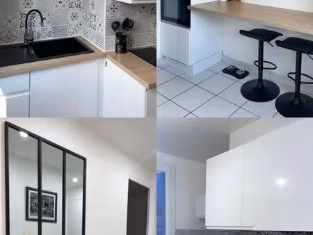 t3  lumineux rénové  traversant est/ouest