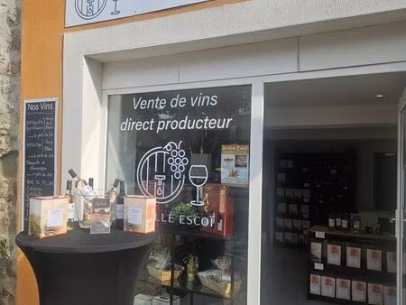 fond de commerce  cave à vin clé en main